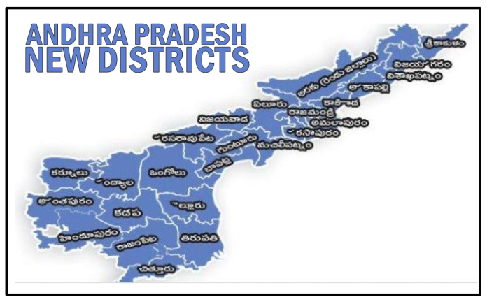 Formation of new districts in Andhra Pradesh