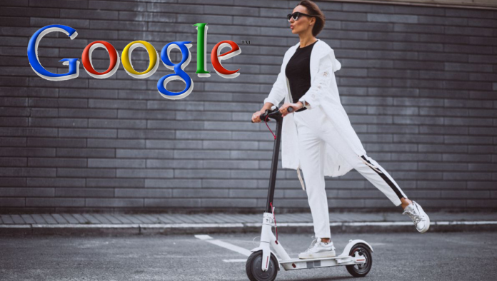 Google provides free electric scooters