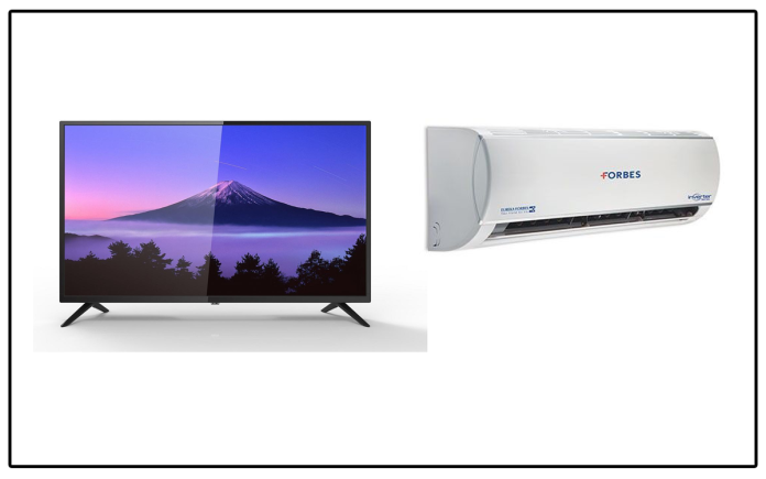 Prices of TVs and ACs rised