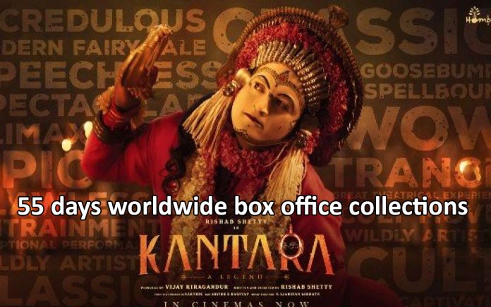 Kantara 55 days collections