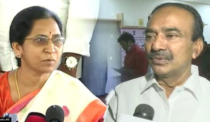 Etela Rajender's wife may contest Assembly polls