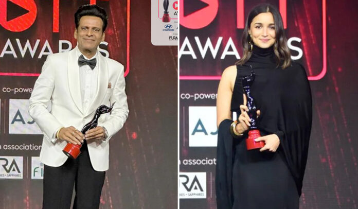 Alia Bhatt and Manoj Bajpayee Shine at Filmfare OTT Awards.