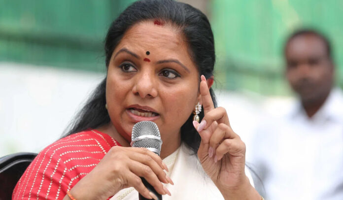 BRS MLC Kavitha Challenges Congress on Job Creation Political Stakes High