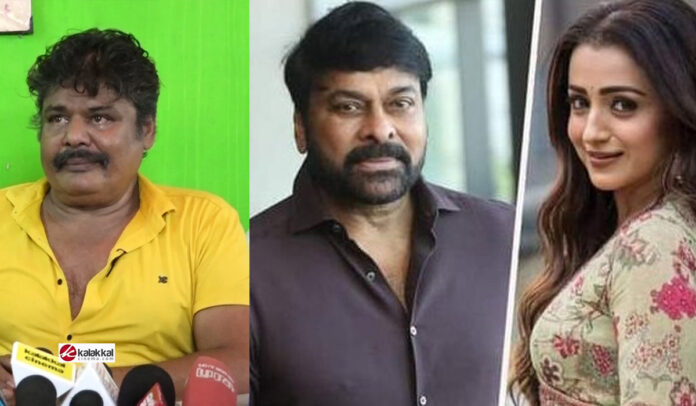 Actor Mansoor Ali Khan Sparks Controversy, Plans Defamation Cases Against Trisha, Chiranjeevi, and Khushboo