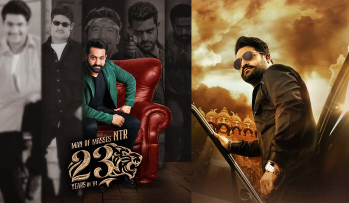 Jr NTR Marks 23 Glorious Years in Telugu Cinema,A Journey of Excellence.