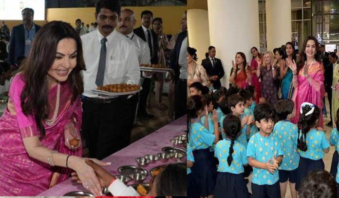 Nita Ambani's Heartwarming Birthday Celebration: Serving Love to 3,000 Kids