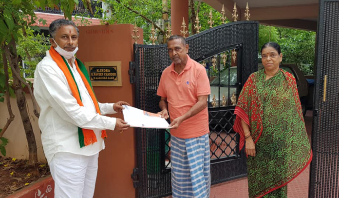 BJP's NVSS Prabhakar Pledges Transformative Change in Uppal A Campaign Overview.