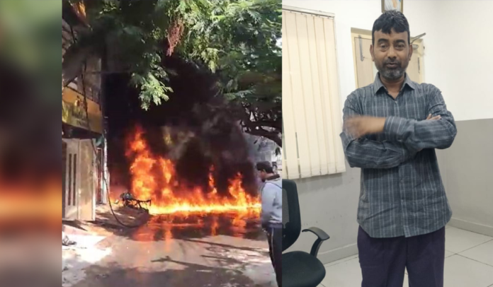 Hyderabad Building Owner Arrested in Nampally Bazar Ghat Fire Tragedy City Grapples with Rising Incidents.