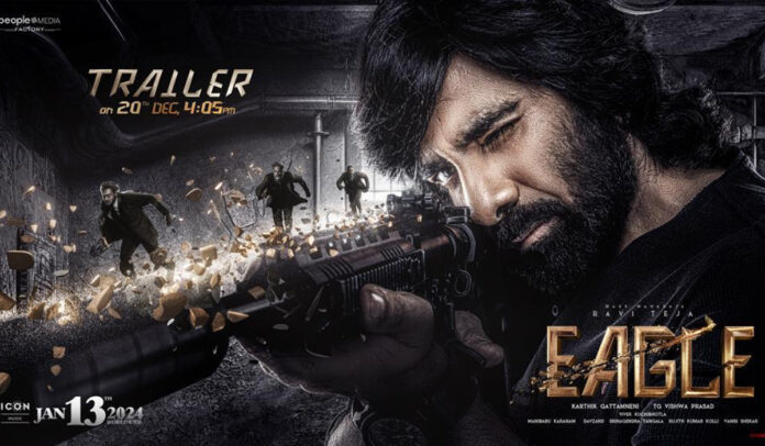 Ravi Teja's 'Eagle' Unveiling an Action-Packed Saga