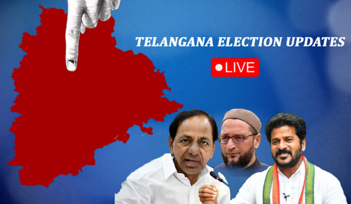 Live Updates Telangana Election Counting in Progress
