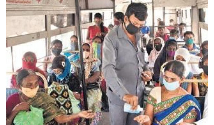 Free Bus Travel Alters Women's Commuting on Miyapur-LB Nagar Route.