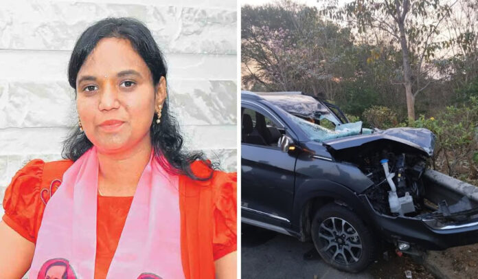 BRS MLA G Lasya Nanditha Killed in Road Accident