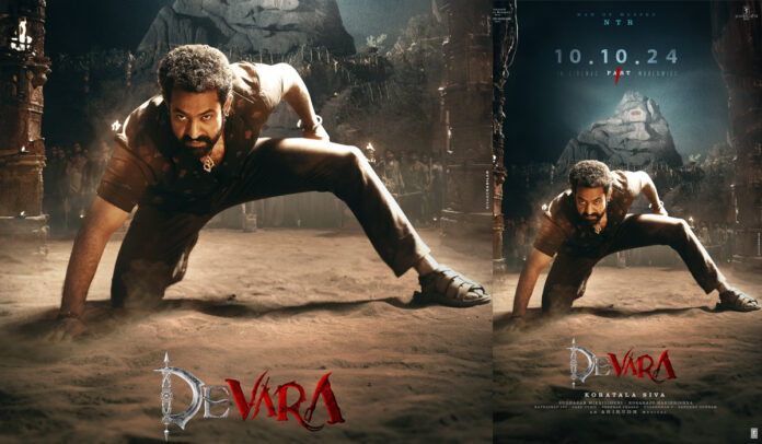Excitement surged among fans as the highly anticipated film “Devara Part One,” featuring NTR Jr. and Jhanvi Kapoor, announced a revised release
