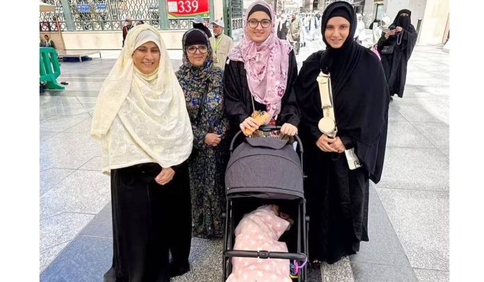 Sania Mirza: Tollywood Actress Meets Sania Mirza in Mecca – Can You Recognize Her with the Baby?